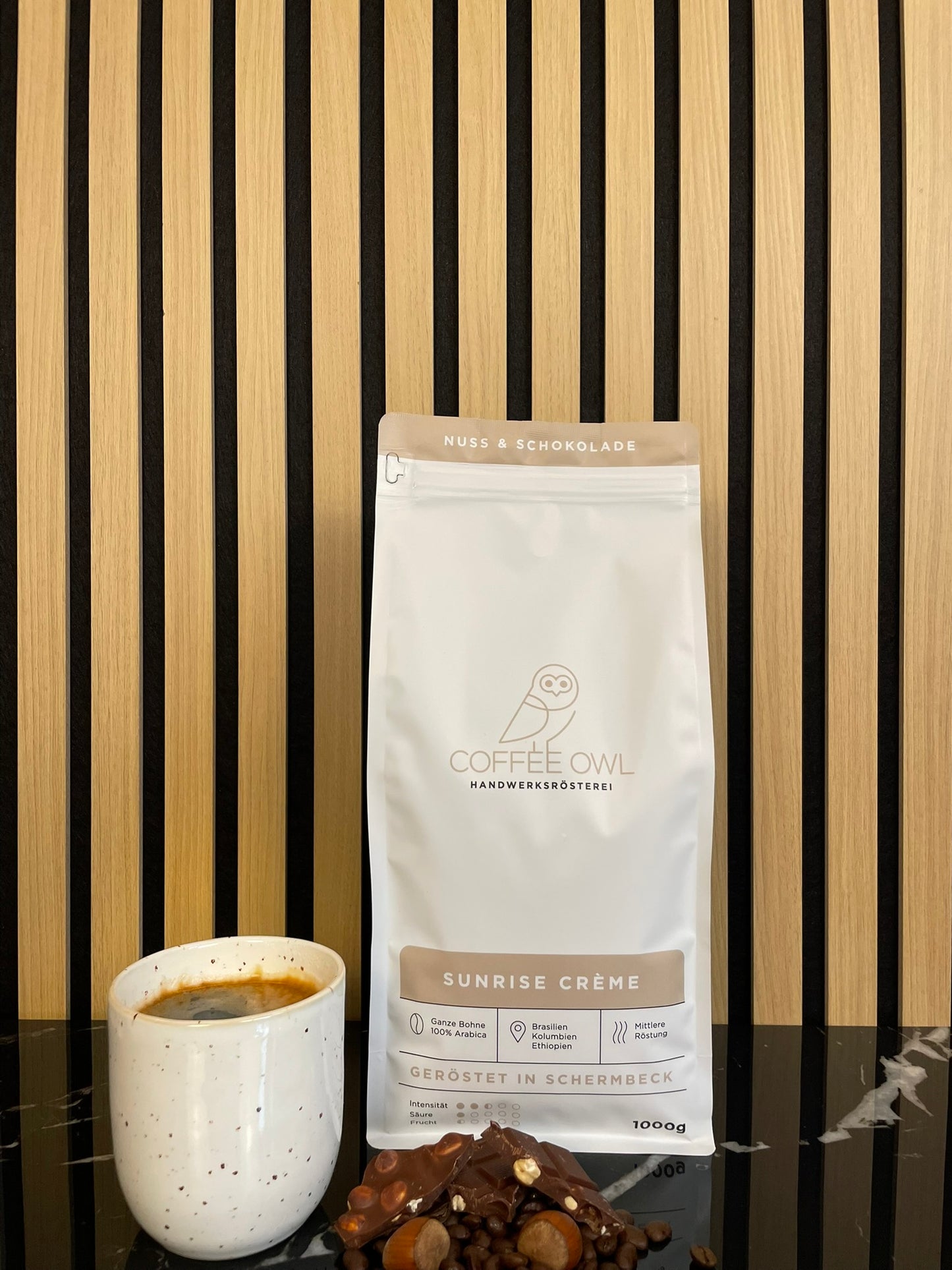 SUNRISE CRÈME 100% ARABICA KAFFEE BLEND 1.000 G